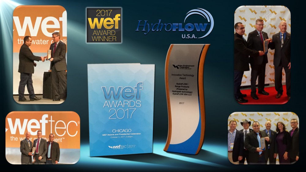 hydroFLOW team receive WEF award